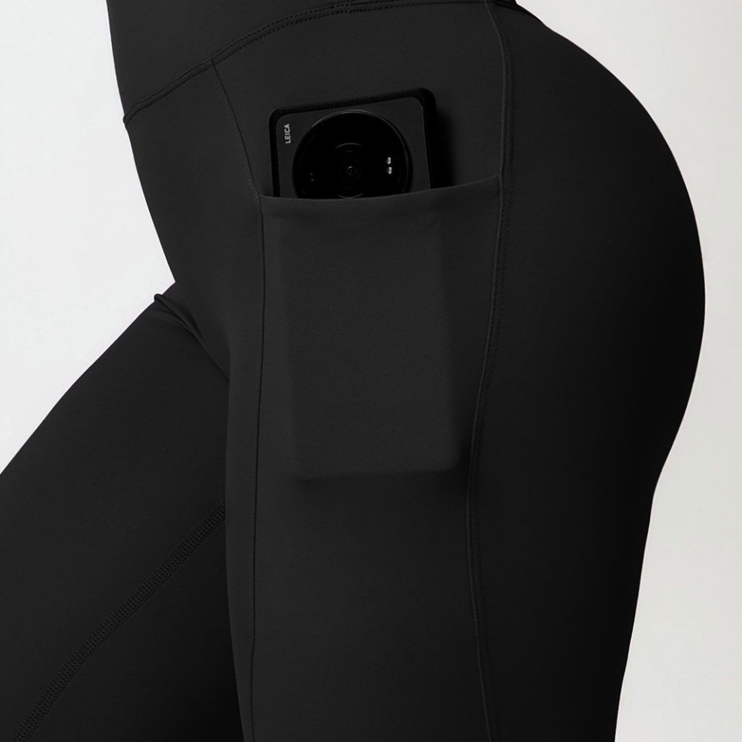 High Waist Scrunch Bum leggings with Side pockets