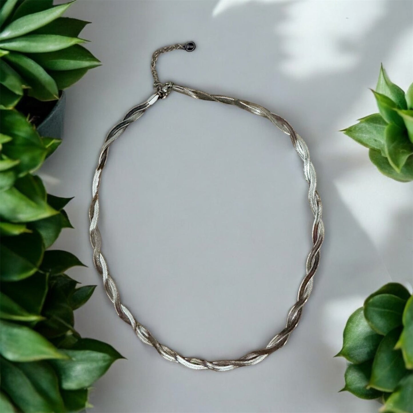 Twisted Active Necklace Silver